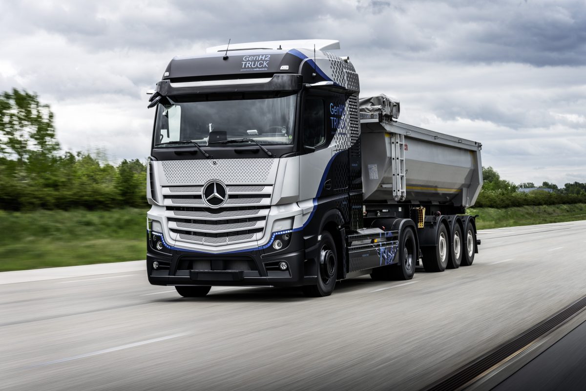 daimler trucks rozpoczyna testy ciężarówki na ogniwa paliwowe motofaktor