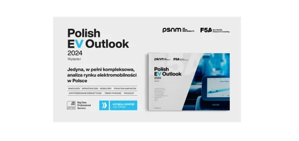 Grafika I wydania Polish EV Outlook 2024 PSNM