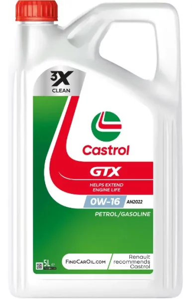 Olej silnikowy Castrol GTX 0W-16 AN2022