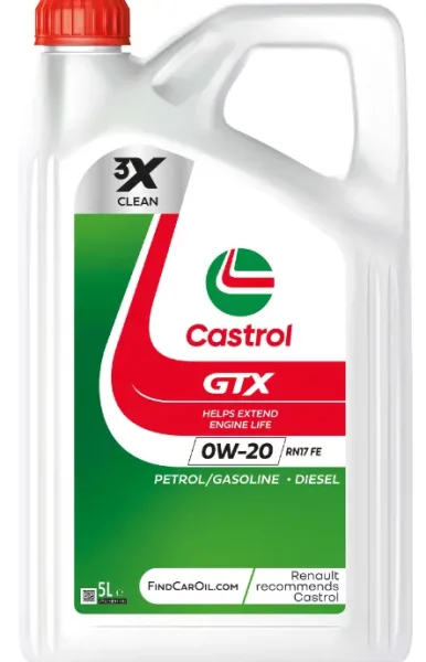 Olej silnikowy Castrol GTX 0W-20 RN17 FE